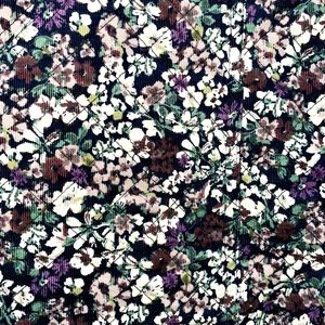 Floral Corduroy Shorts 🩳